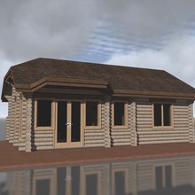 Готовый проект бани 40 м2 Готовый проект бани 40 м2